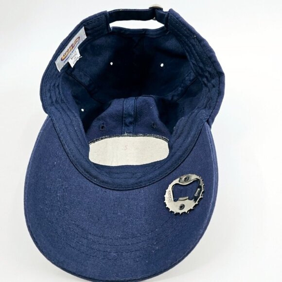 Ugly Tuna Saloon Men's OS Navy Blue With Bottle Opener Casual Adjustable Hat - Picture 4 of 9